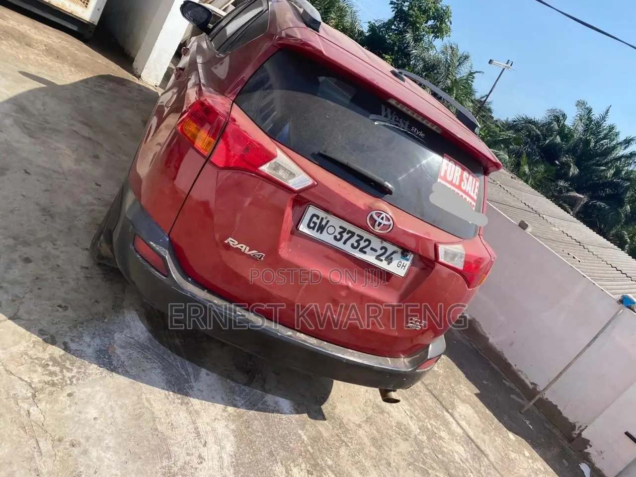 Toyota RAV4 2015 Burgundy