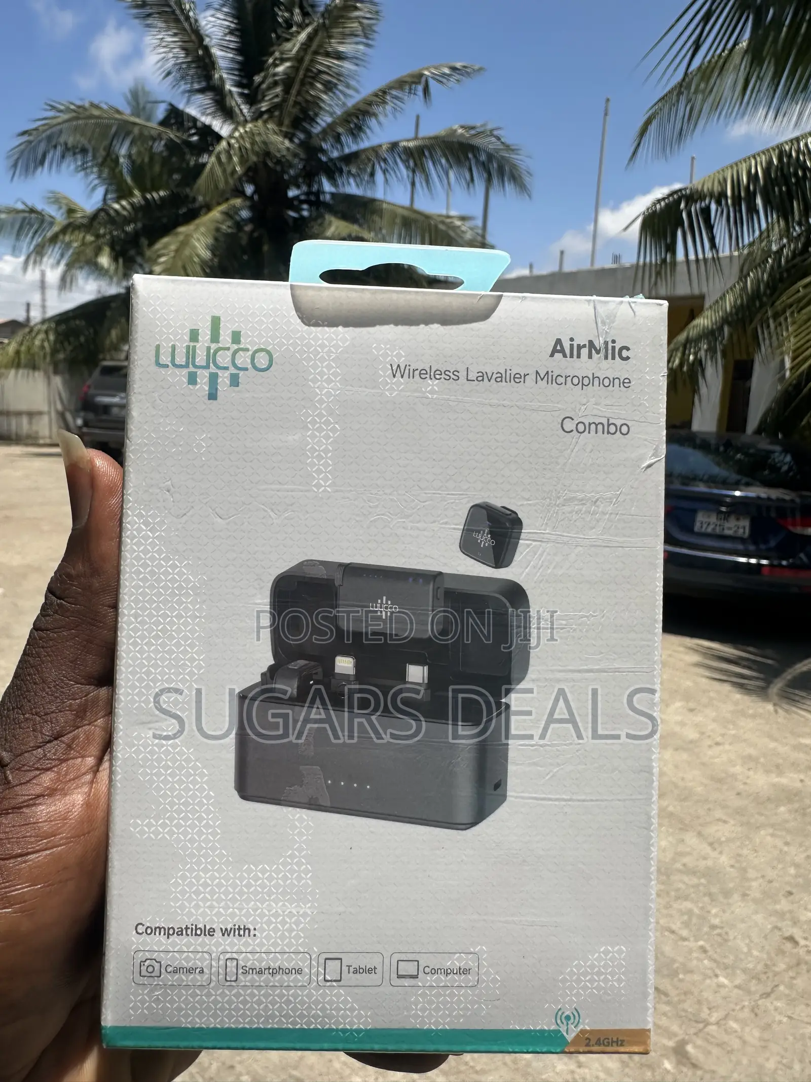 Luucco Airmic Wireless Lavalier Microphone Combo