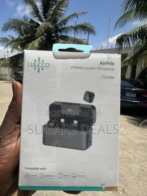 Luucco Airmic Wireless Lavalier Microphone Combo