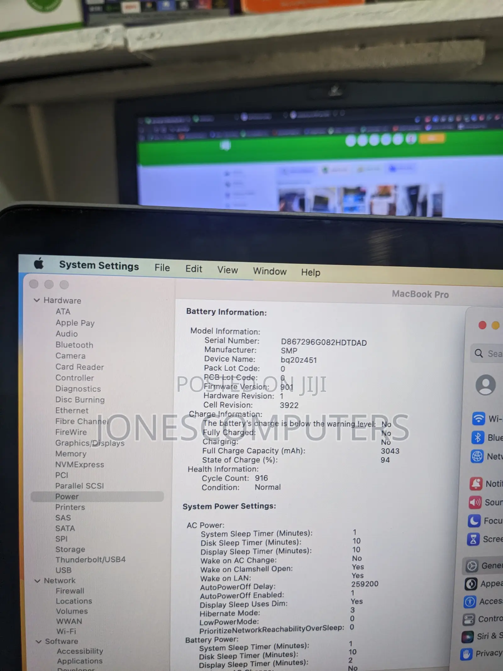 Laptop Apple MacBook Pro 2017 8GB Intel Core i5 SSD 512GB