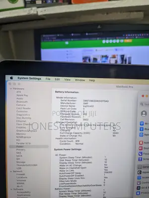 Laptop Apple MacBook Pro 2017 8GB Intel Core i5 SSD 512GB