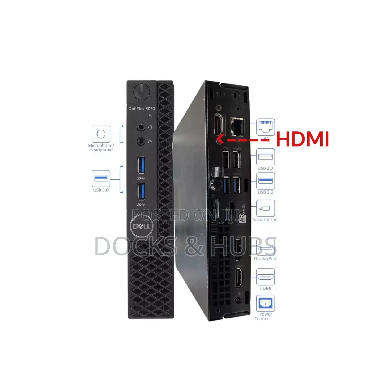 Dell OptiPlex 3070 Micro Tower 8GB Intel Core i5 SSD 256GB