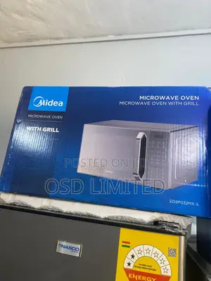 Midea 30L Digital Solo Inverter Quattro Microwave Oven, Sliver