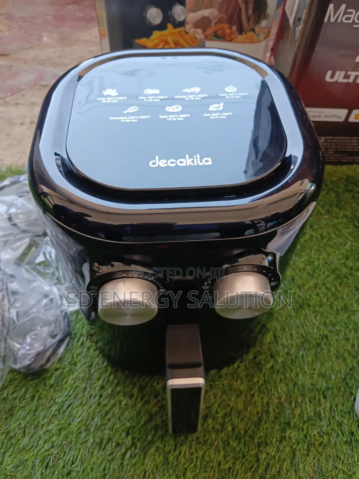 Oil Free Air Fryer Decakila 4.5L Air Fryer