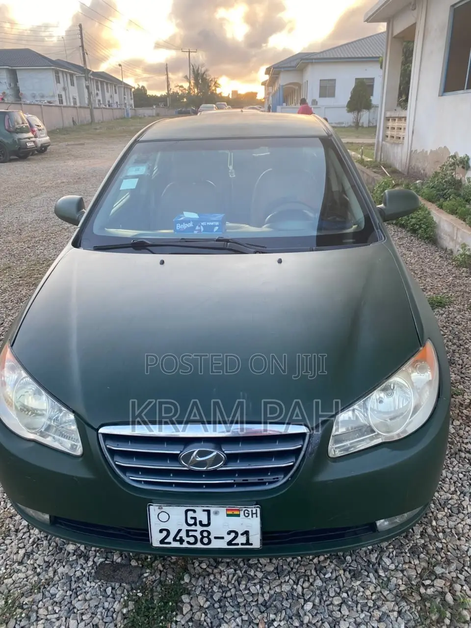 Hyundai Elantra 2010 Green