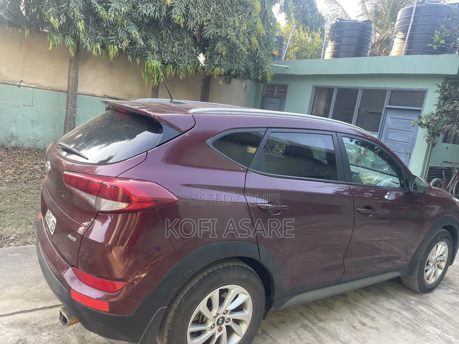 Hyundai Tucson 2016 Burgundy
