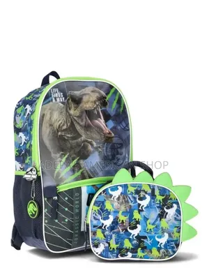 Jurassic World Backpack School Bag for Kids