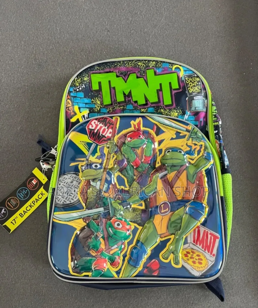 TMNT School Backpack,150 for 1