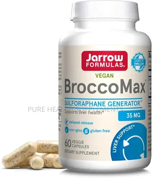 BroccoMax, Sulforaphane, H Pylori Gastritis & Ulcers, 60/120 Veg Caps