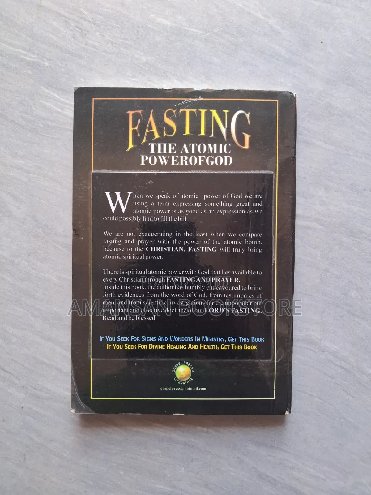 Fasting the Atomic Power of God