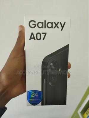 New Samsung Galaxy A07 128 GB Black