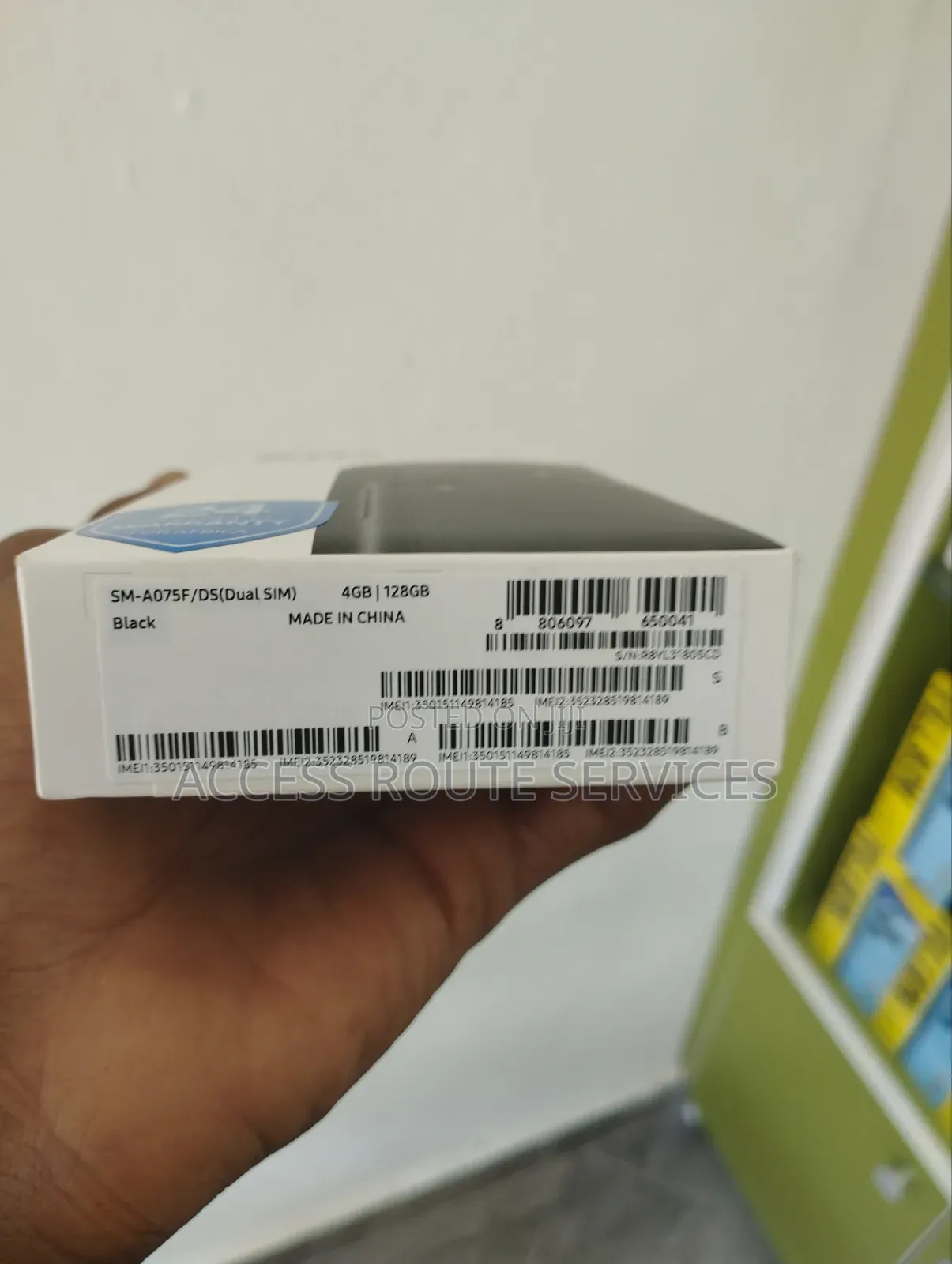 New Samsung Galaxy A07 128 GB Black