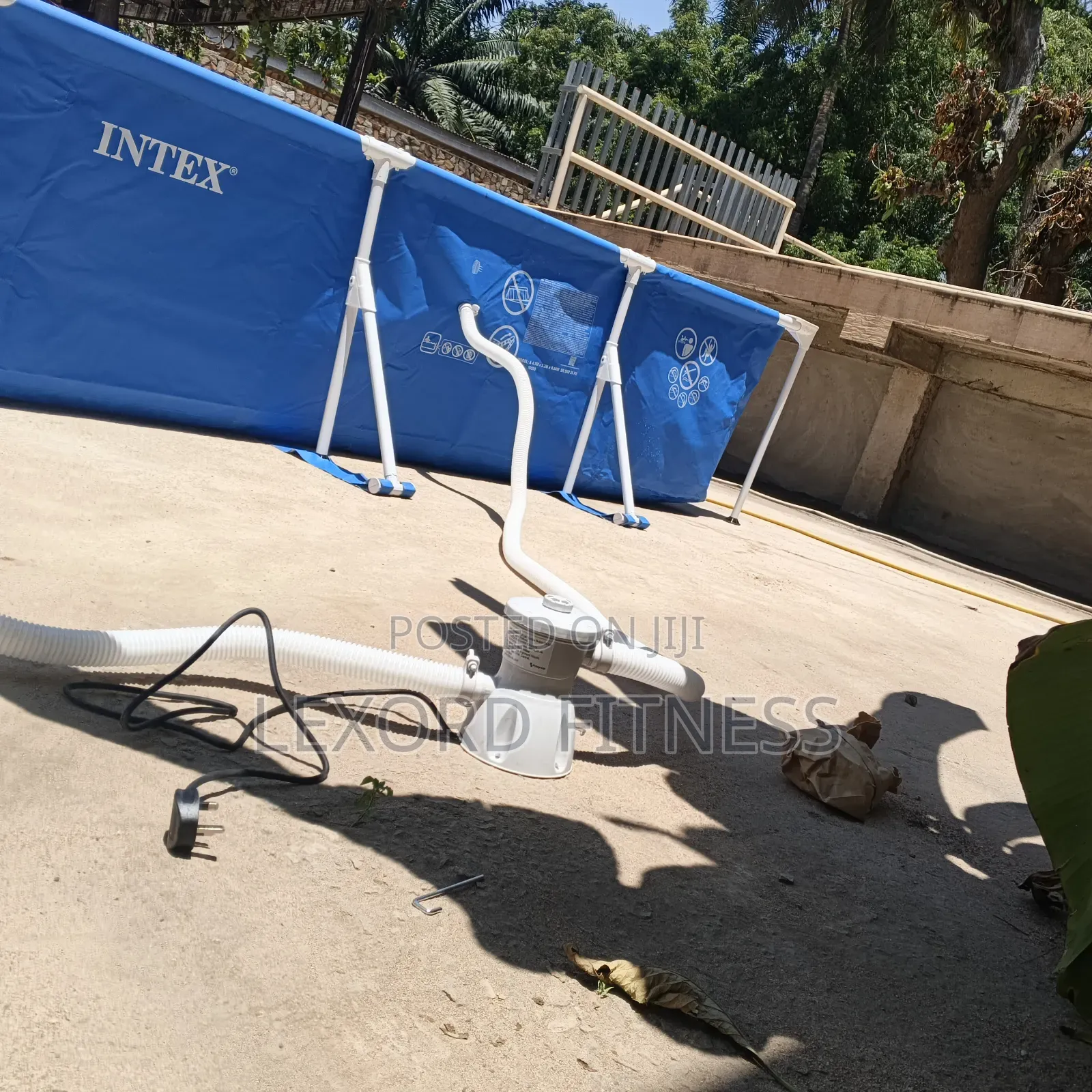 14ft Swimming Pool (Intex) With Filter Pump