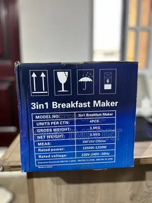Multifunctional 3 in 1 Breakfast Maker