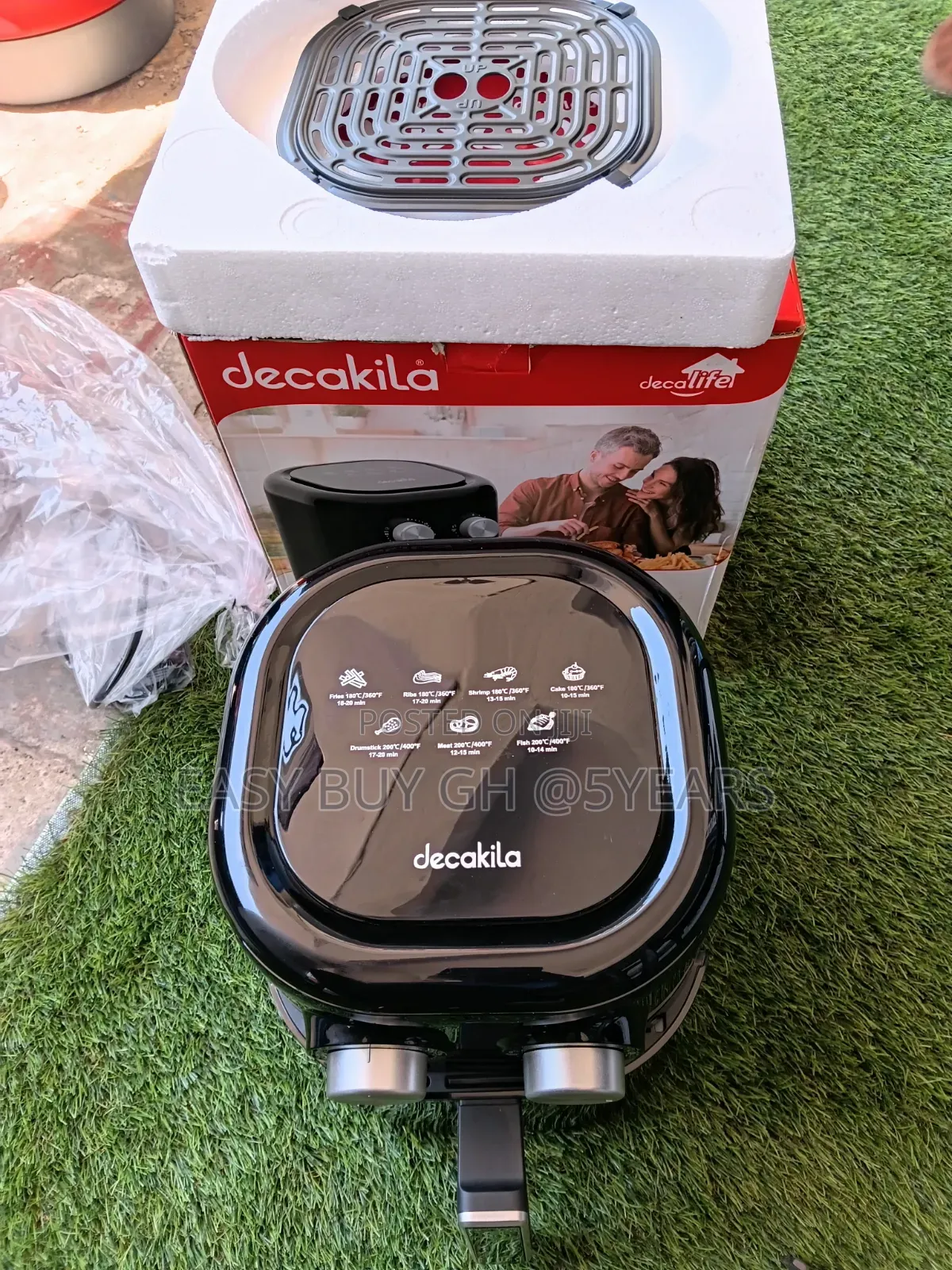 Decakila Air Fryer 4.5Liters 1400W KEECO38B