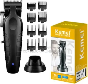 Rechargeable Hair Clipper Black KM-2296