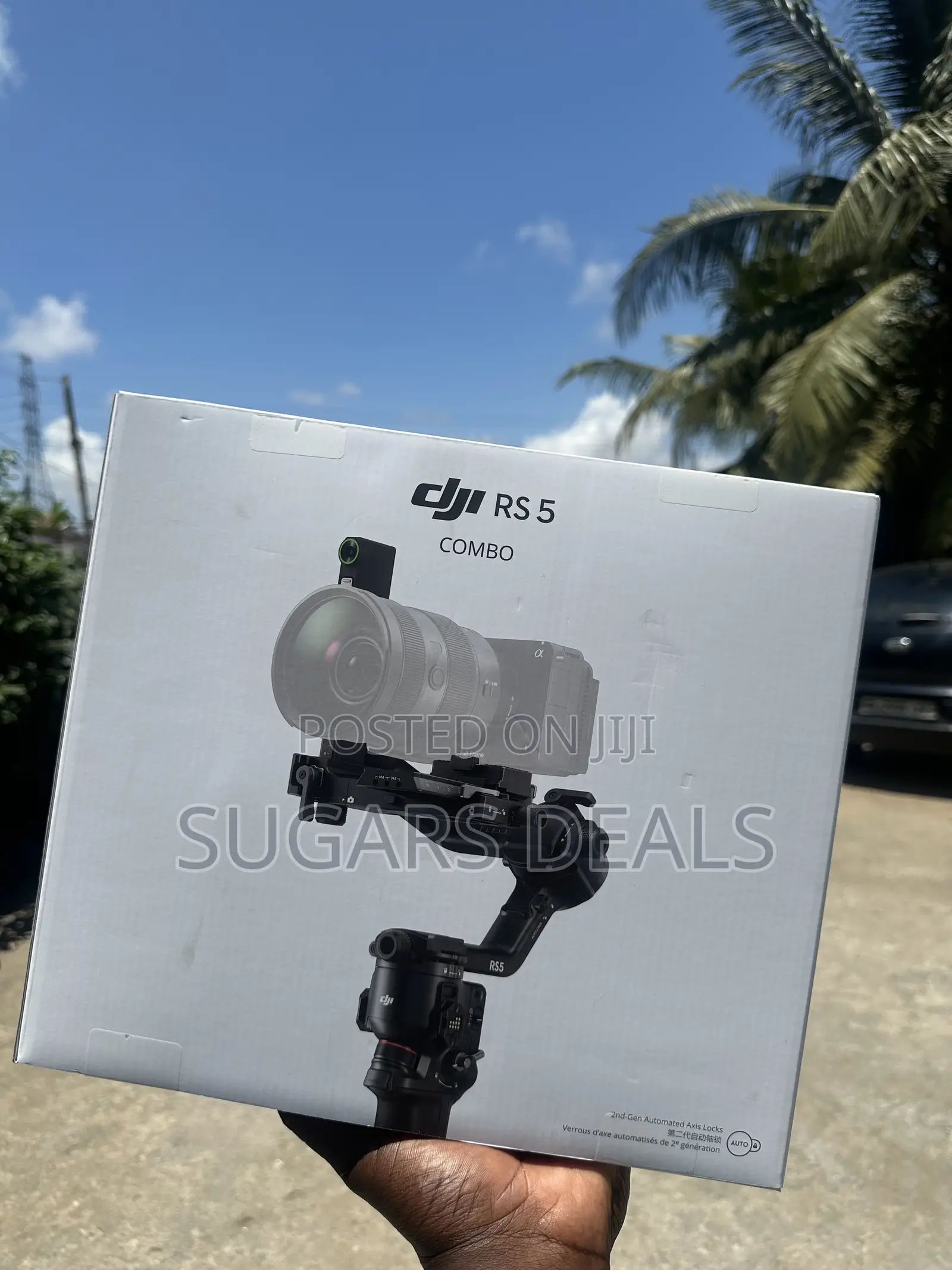DJI RS 5 Gimbal Combo Kit With AI Tracking Module & Briefcase Handle