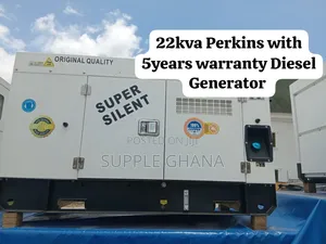 Original Perkins Diesel Generator – Super Silent & Fuel Efficient