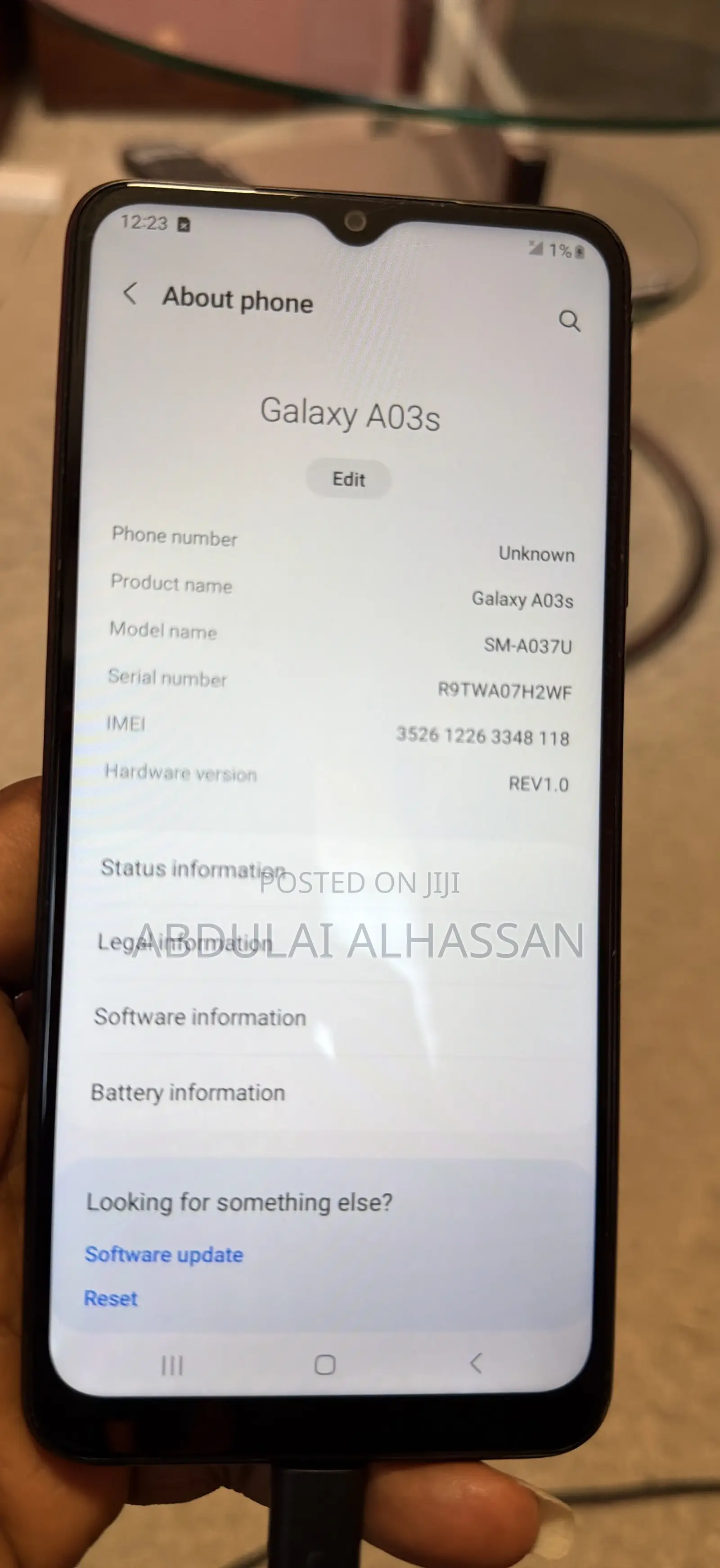 Samsung Galaxy A03s 32 GB Black