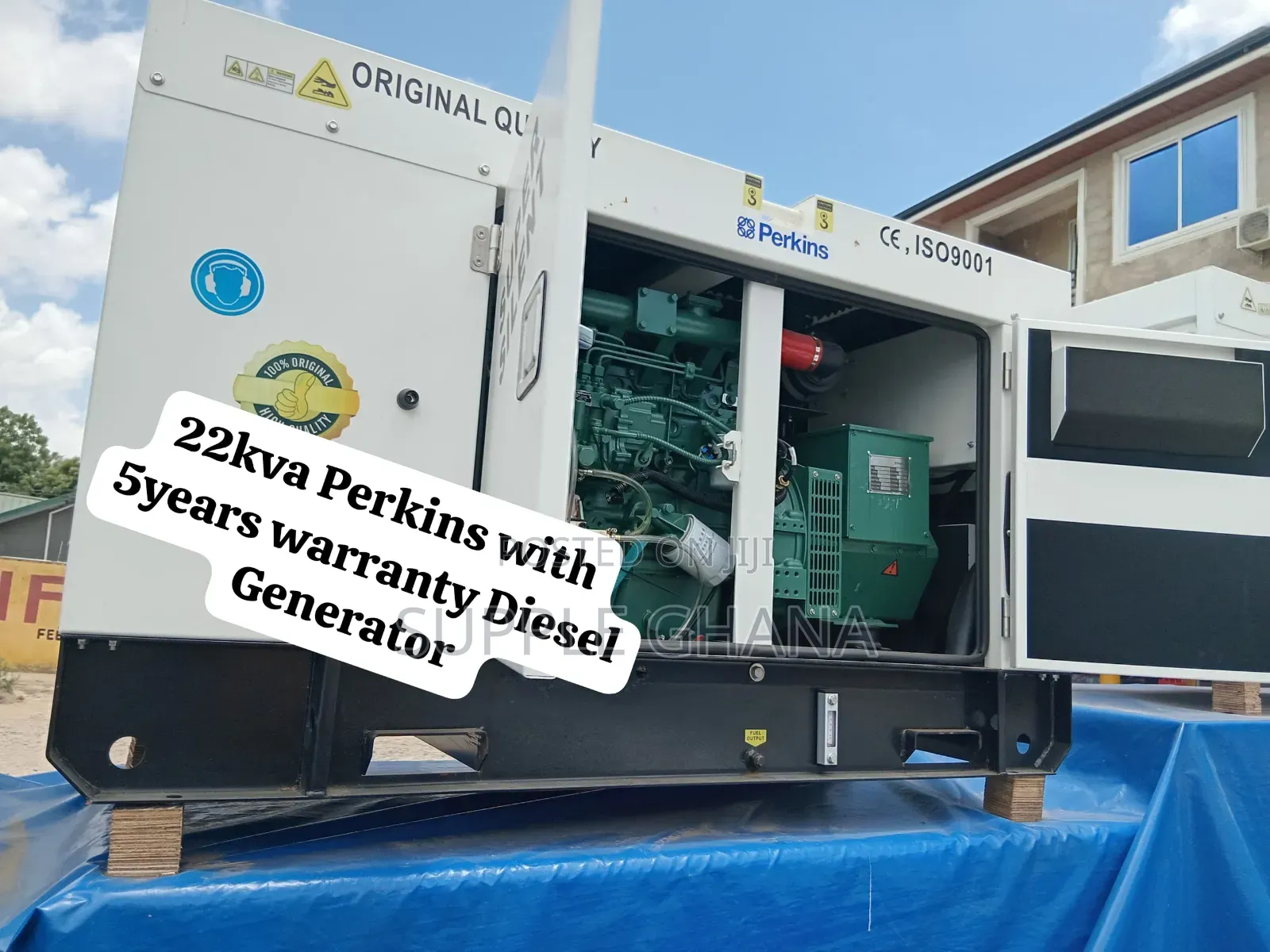 Heavy-Duty Perkins Diesel Generator Built for Long-Lasting Performance