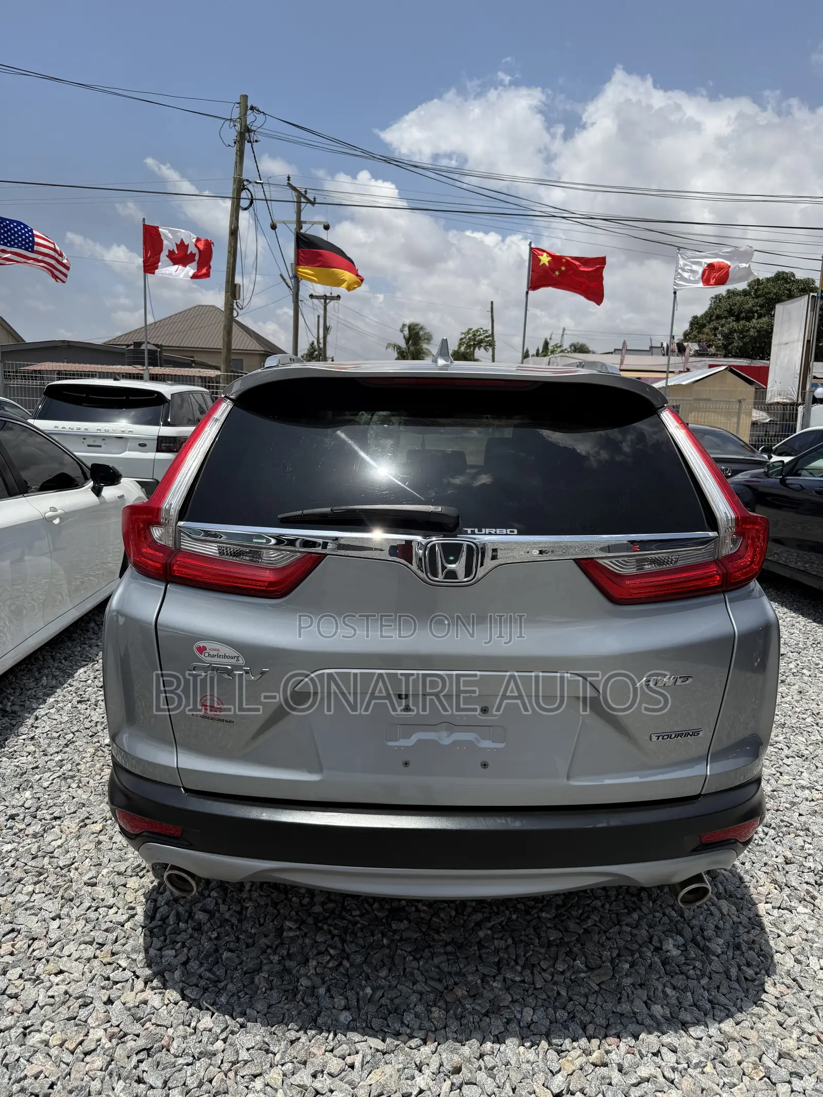 Honda CR-V Touring AWD 2019 Silver