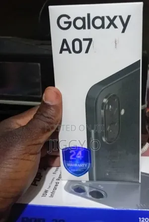 Samsung Galaxy A07 128 GB Black