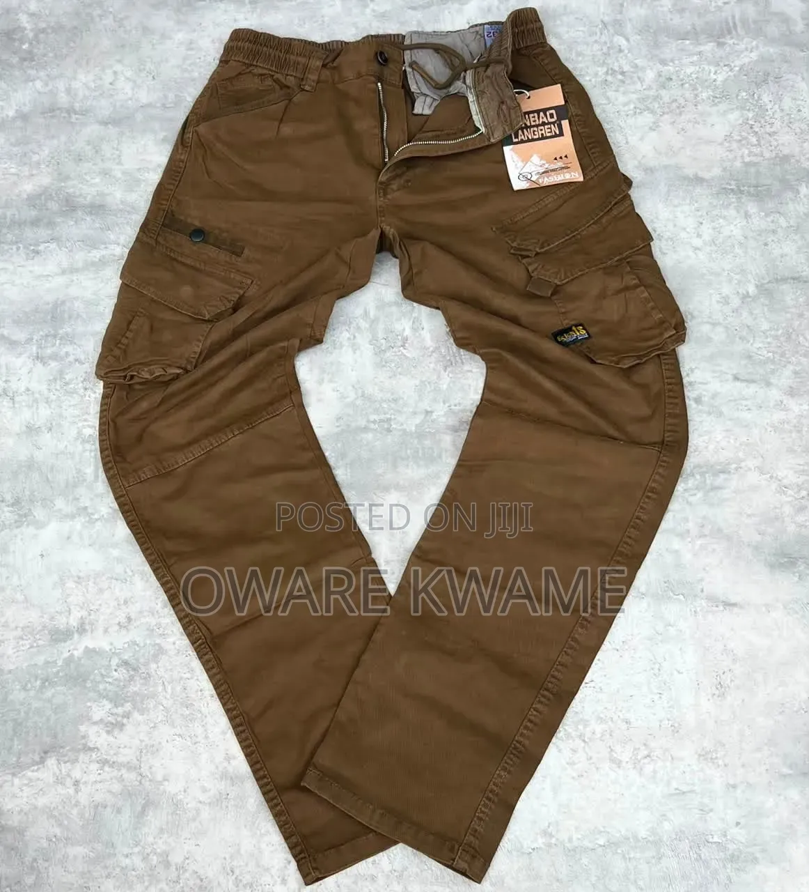 Khaki Side Pocket