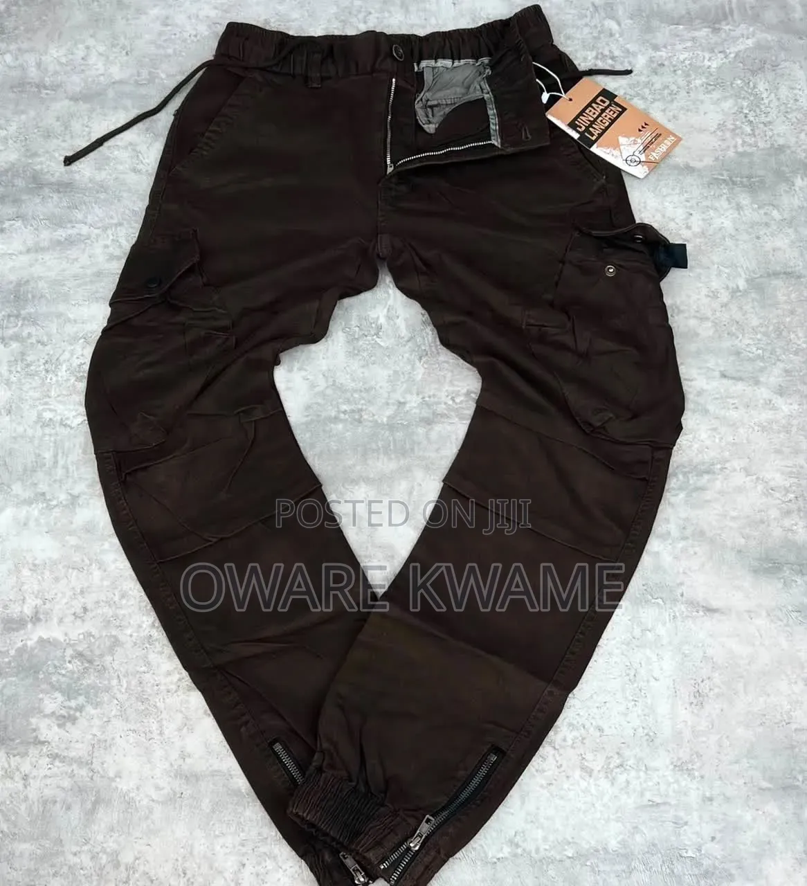 Khaki Side Pocket