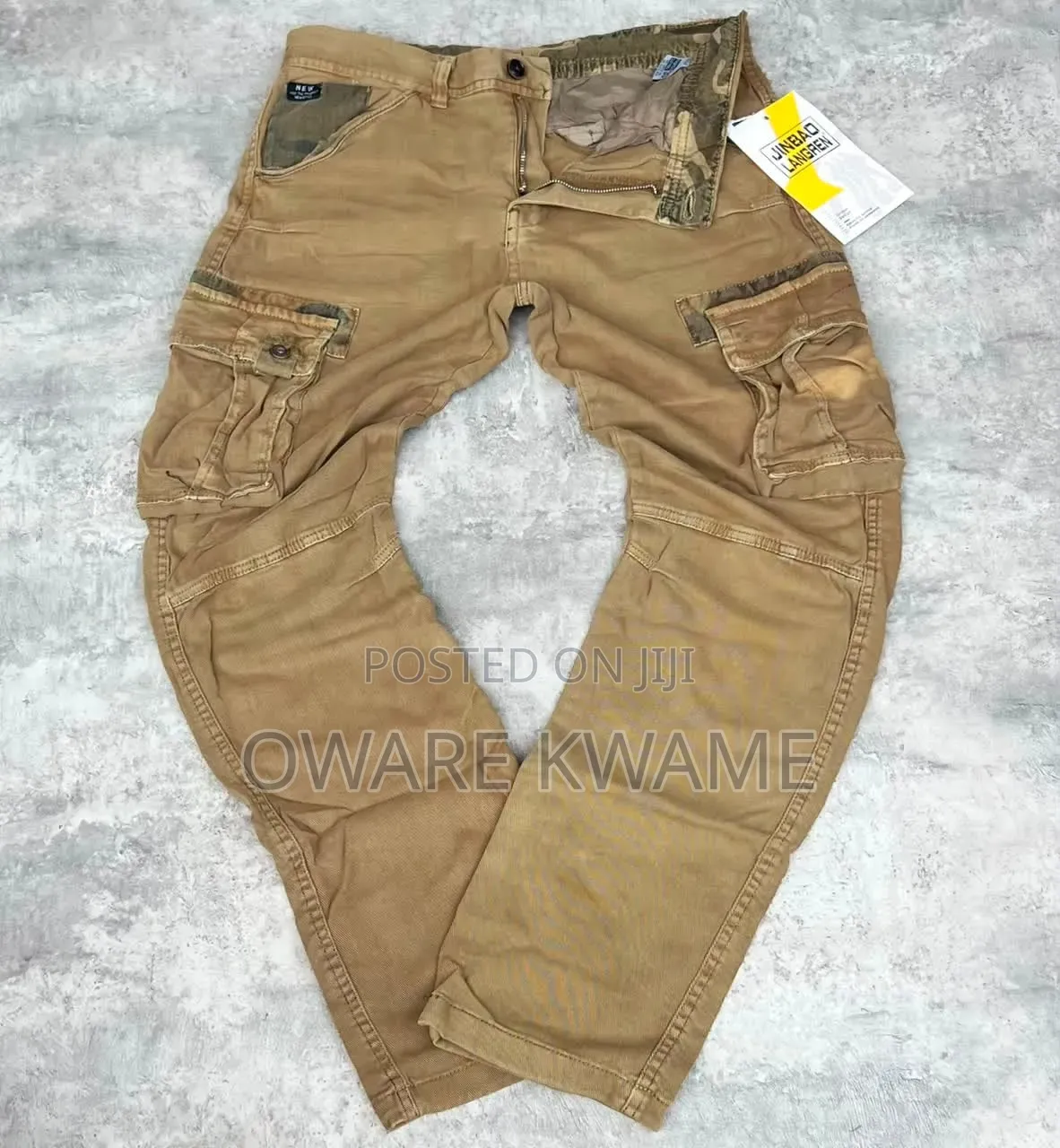 Khaki Side Pocket
