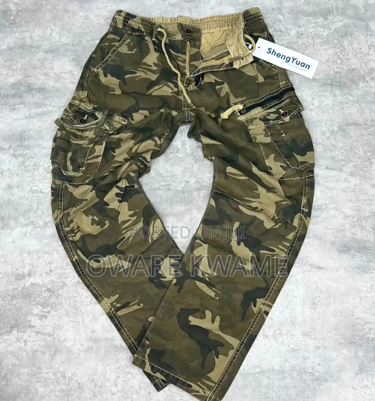 Khaki Side Pocket