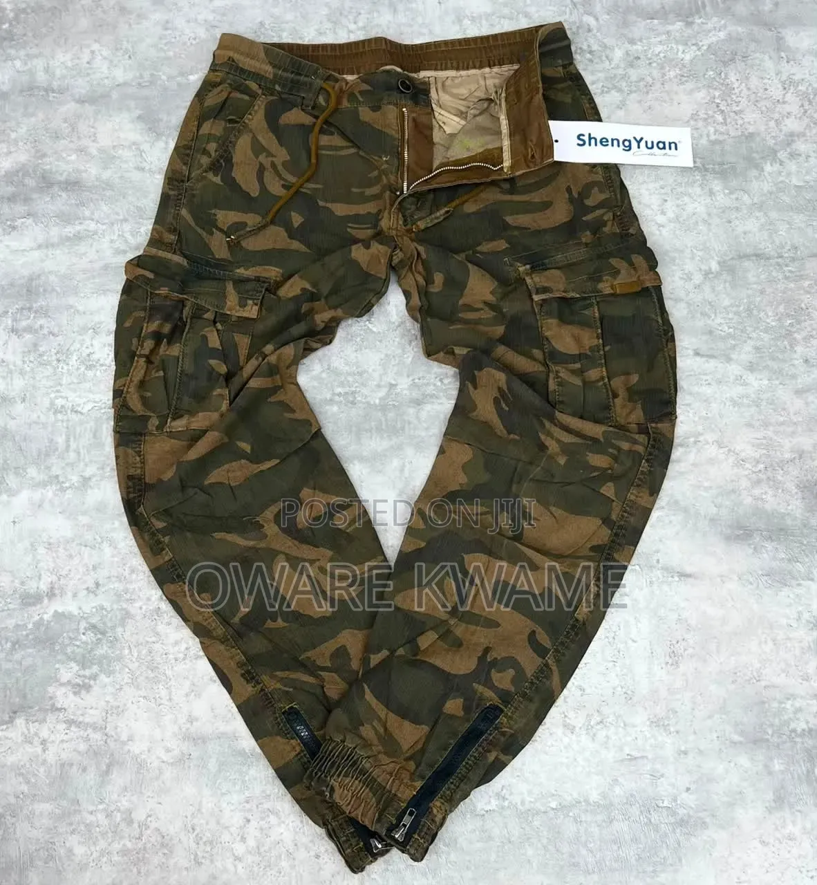Khaki Side Pocket