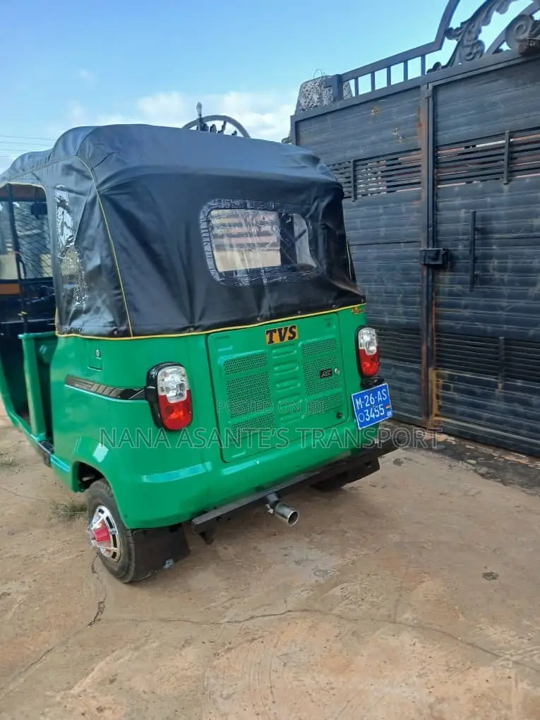 TVS King Deluxe Plus iTouch Start 2026 Green