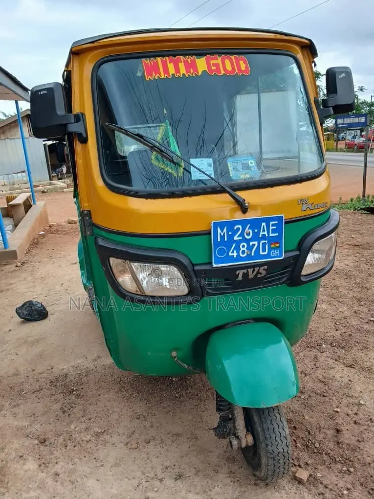 TVS King Deluxe Plus iTouch Start 2026 Green