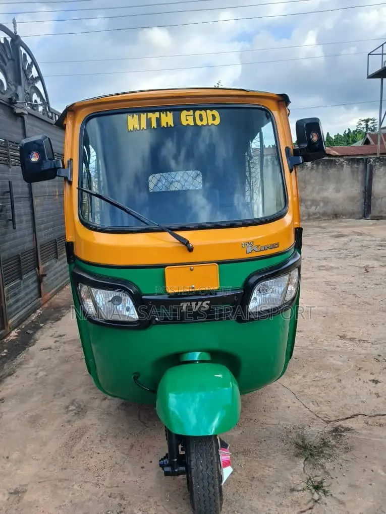 TVS King Deluxe Plus iTouch Start 2026 Green