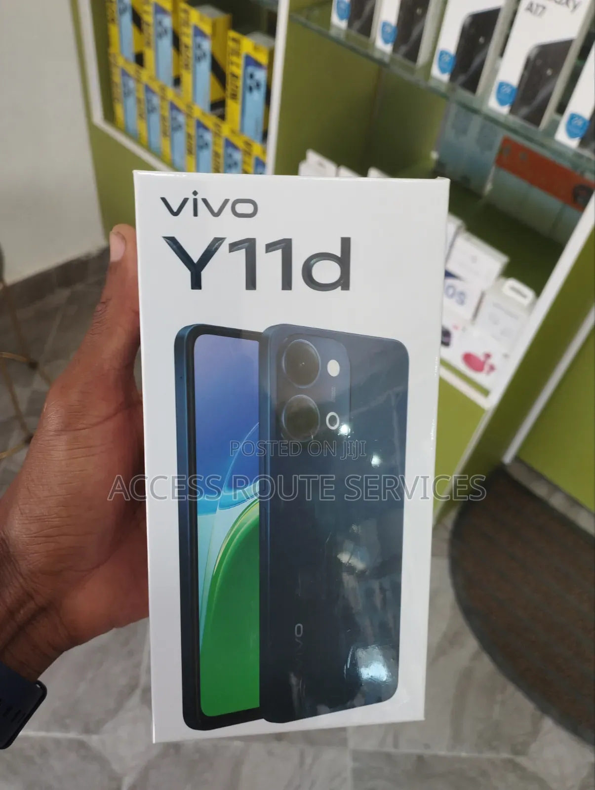 New Vivo Y11d 128 GB Black
