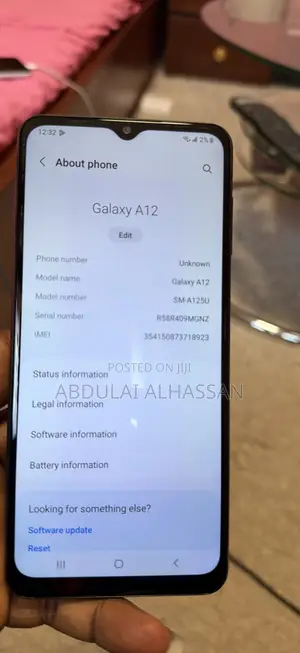Samsung Galaxy A12 32 GB Black