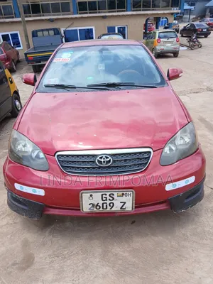 Toyota Corolla S 2007 Red