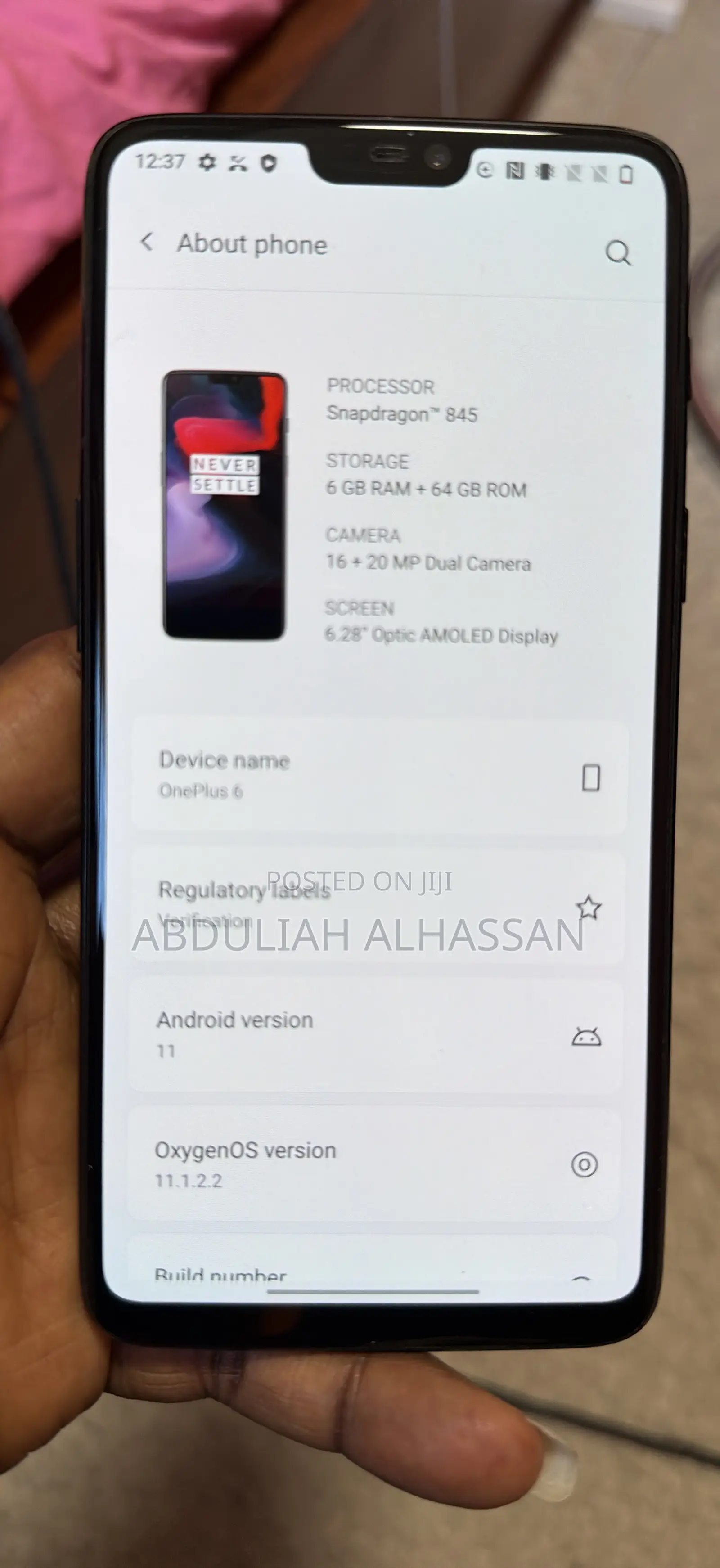 OnePlus 6 64 GB Black