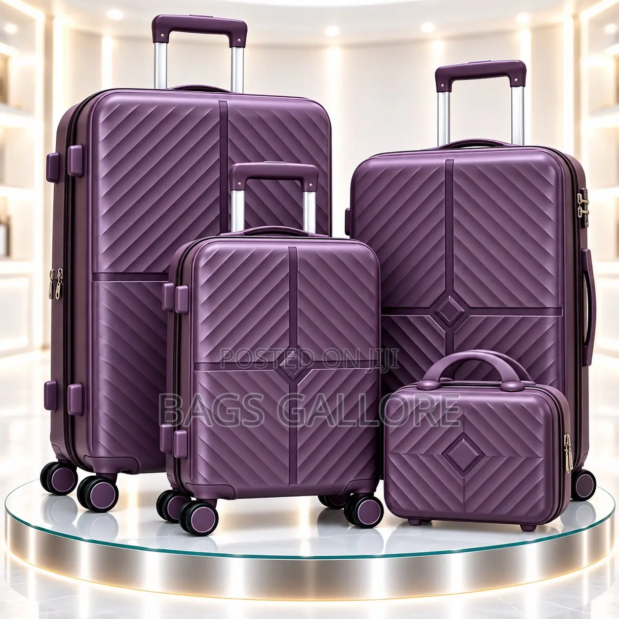Silicon Luggages Set of 4