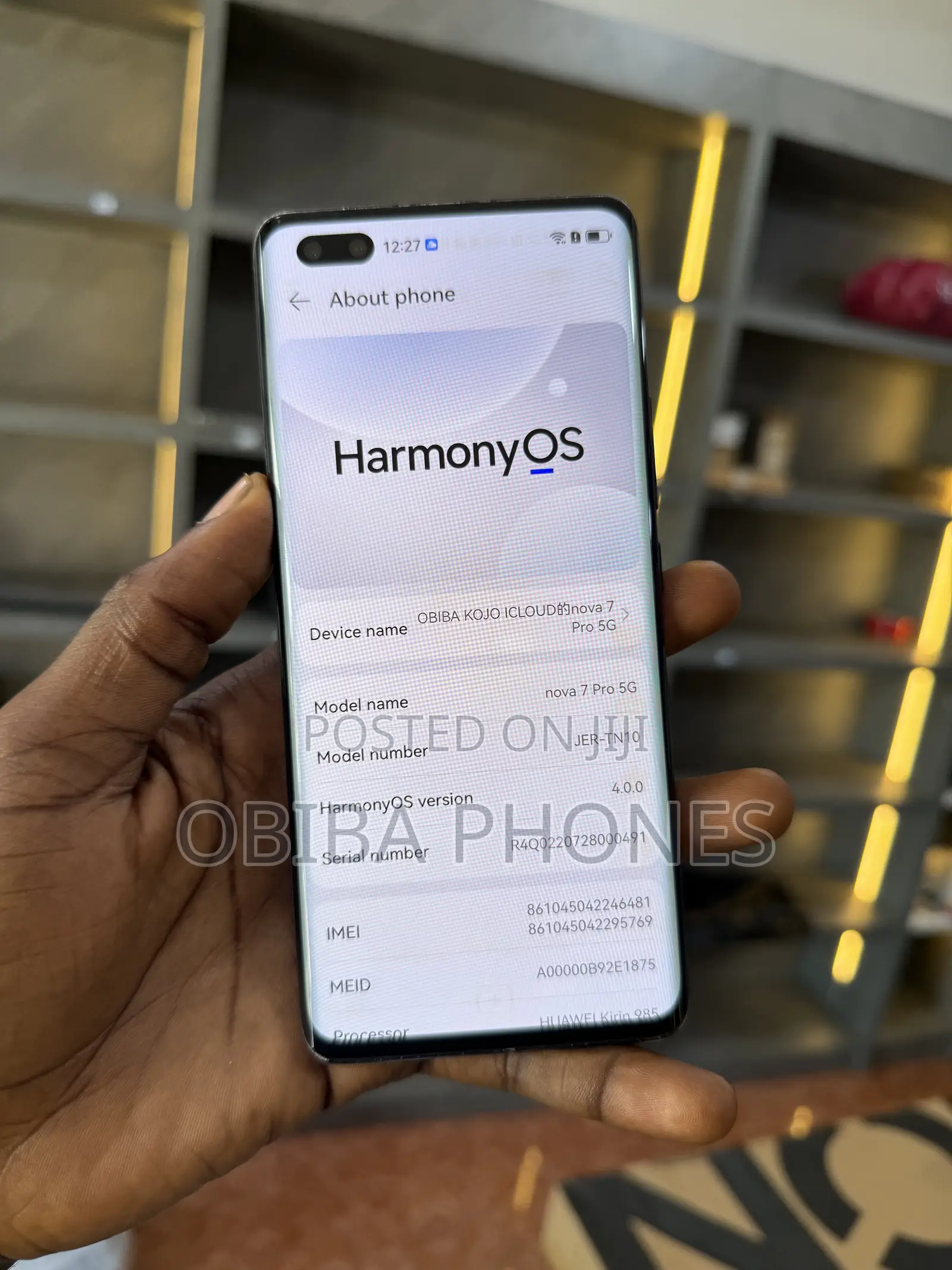 Huawei nova 7 Pro 5G 128 GB Black