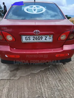 Toyota Corolla S 2007 Red