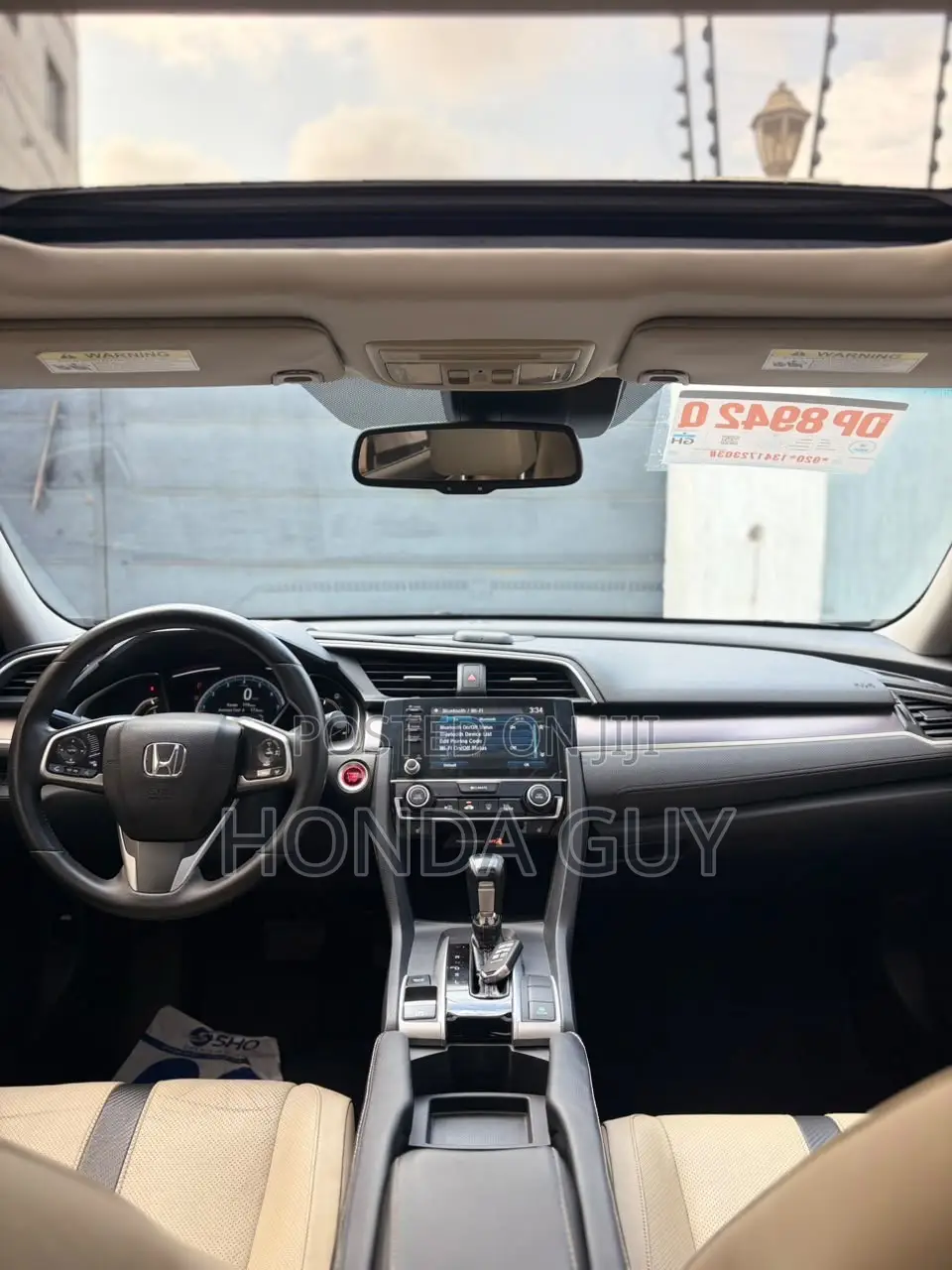 Honda Civic Touring Sedan 2018 Black