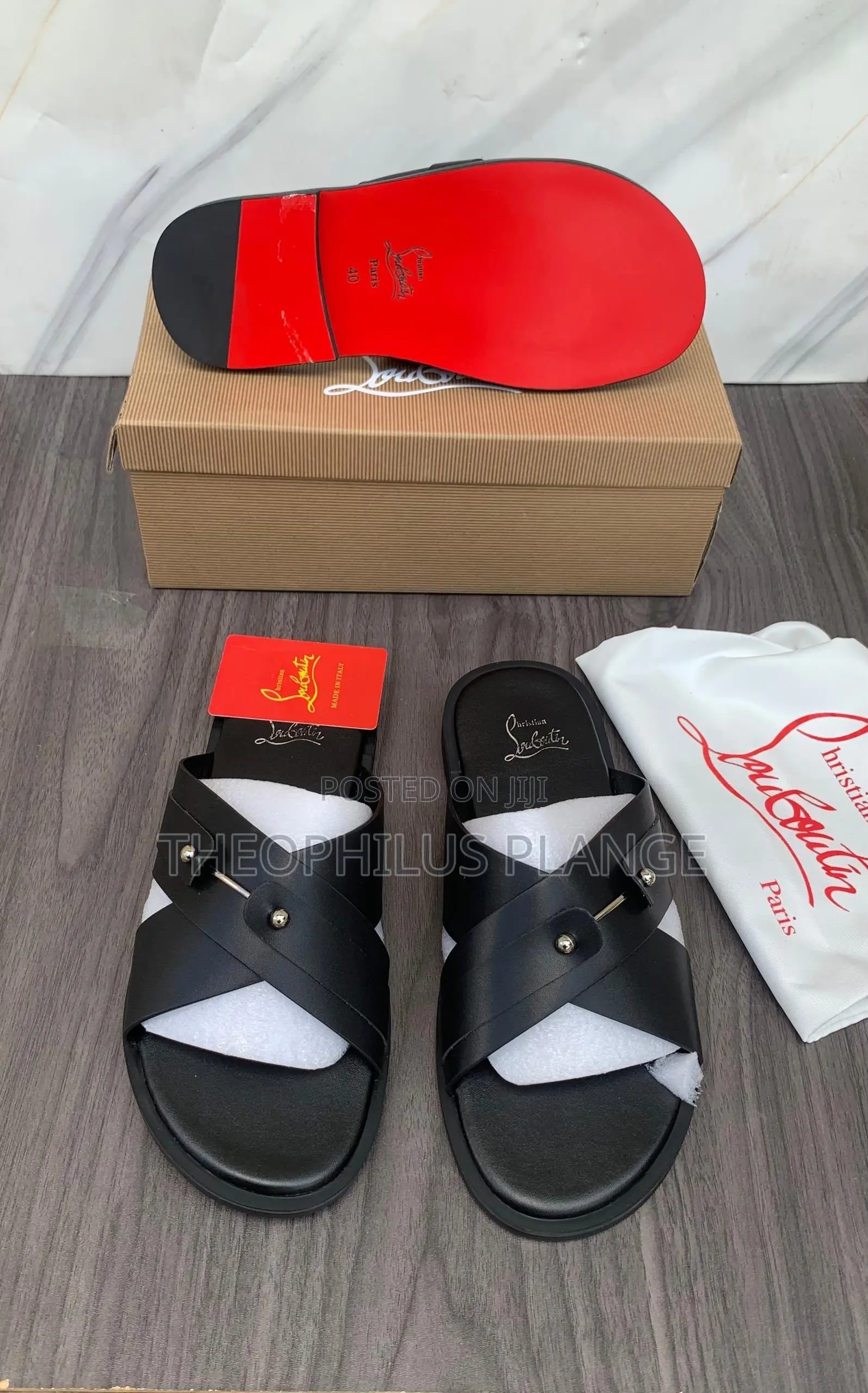 Original CL Leather Slippers