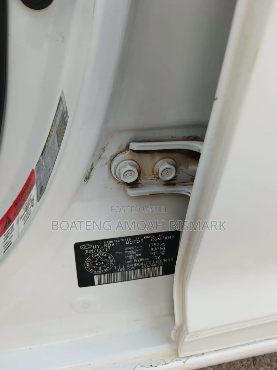 Hyundai Elantra 2018 White