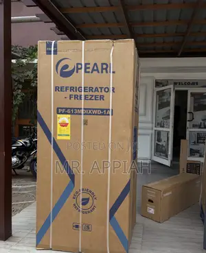 Energy Efficient Pearl Side by Side Refrigerator(PF-613mdixwd-1a)421l