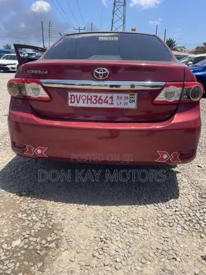 Toyota Corolla LE 4dr Sedan (1.8L 4cyl 4A) 2012 Red