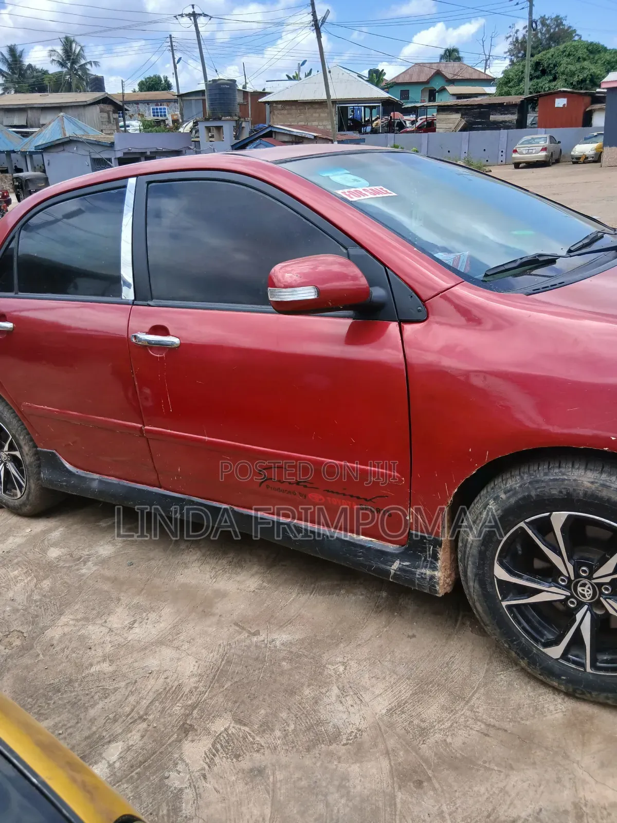 Toyota Corolla S 2007 Red