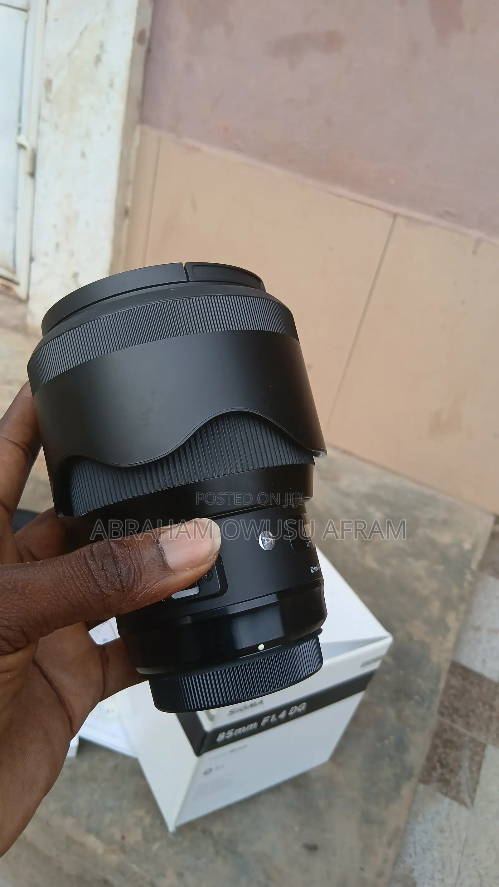 Sigma Len 85mm F1.4 Canon
