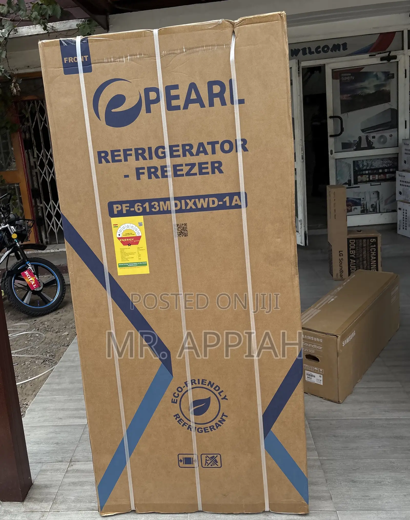 Purchase Design Pearl Side by Side Fridge(Gray)421Liters 