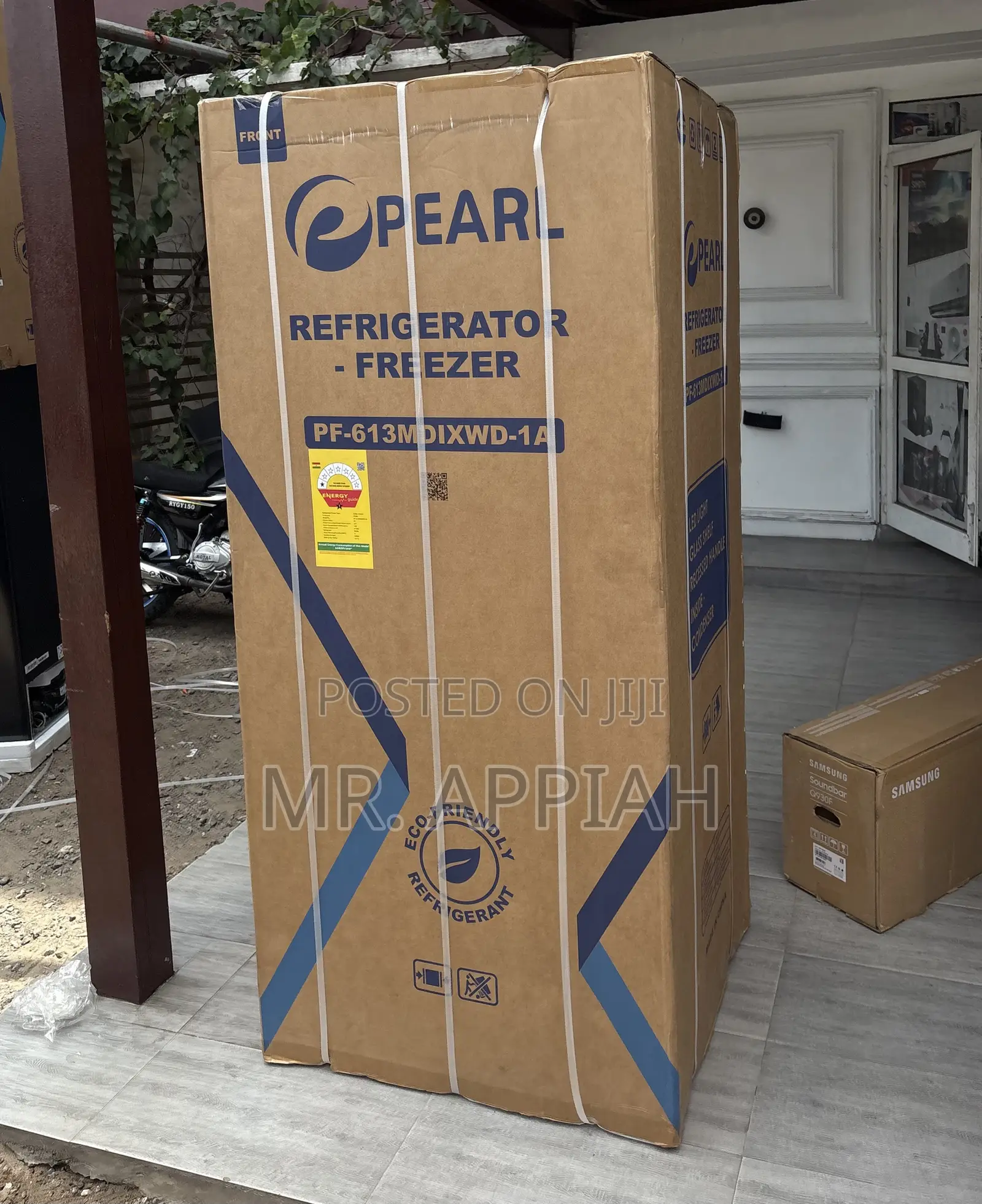 Extremely Quality Pearl PF-613MDIXWD-1A Fridge(Gray) 